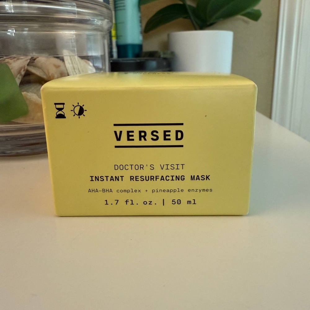 ❤️‍🔥 LAST 1! VERSED Doctors Visit Instant Resurfacing Mask 🪞 NEW AHA BHA
